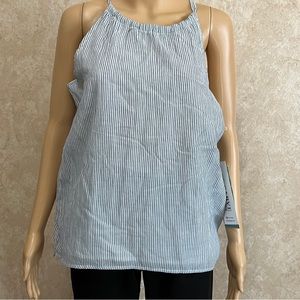 Carve designs 100% cotton cold shoulders summer top size M